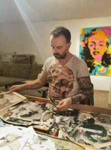 Holger Zimmermann at work Holger Zimmermann at work